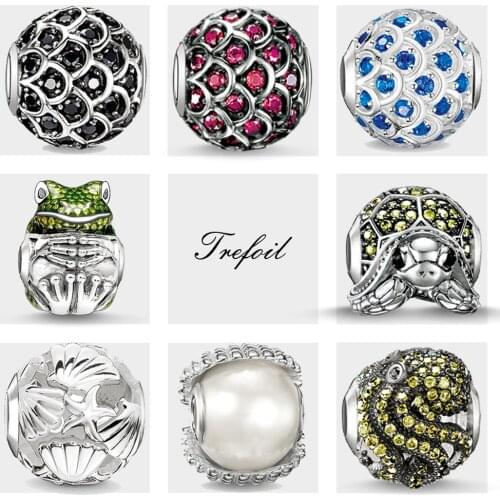 DIY Beads Black Koi Fish Charm 5mm,Fashion Silver Jewelry Trendy Gift For Women Girl Fit Bracelets Necklace Beads For Needlework