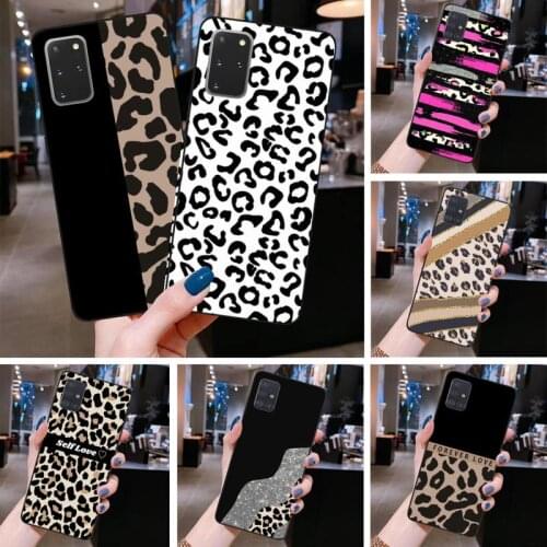 Ranipobo Leopard Print Phone Case For Samsung Galaxy S21 Plus Ultra S20 FE M11 S8 S9 plus S10 5G lite 2020