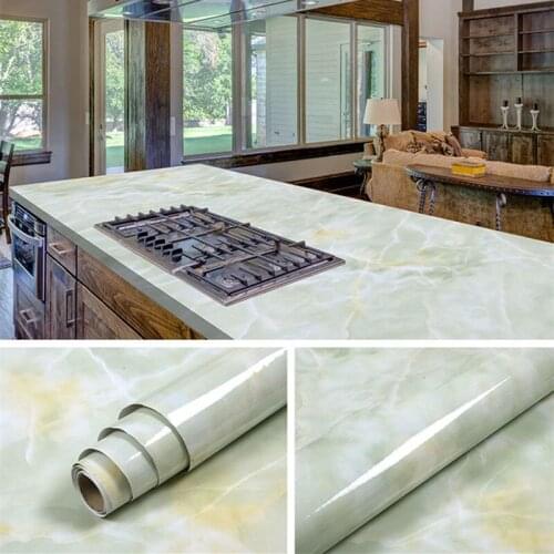 Kitchen Decor Wallpaper Room Peel & Stick in Rolls Wall Waterproof Furniture Cabinet Stove Renovation Sticker Room Decoration