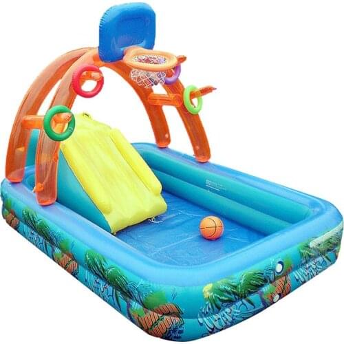 Childrens Inflatable Swimming Pool Multifunctional Summer Childrens Water Toy Inflatable Swimming Pool Floating Board