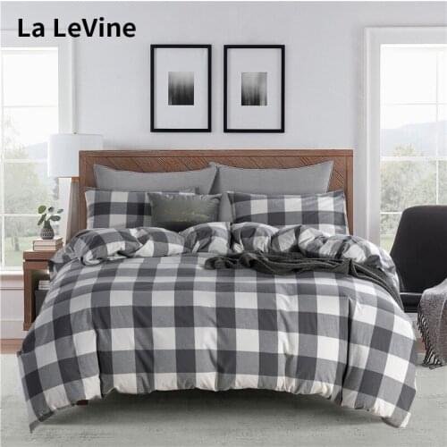 3pcs Bedding Set Cotton Dyed Duvet Cover Pillow Case Family Hotel Spring Summer Autumn Winter Bedding Package Washable Bed Sets