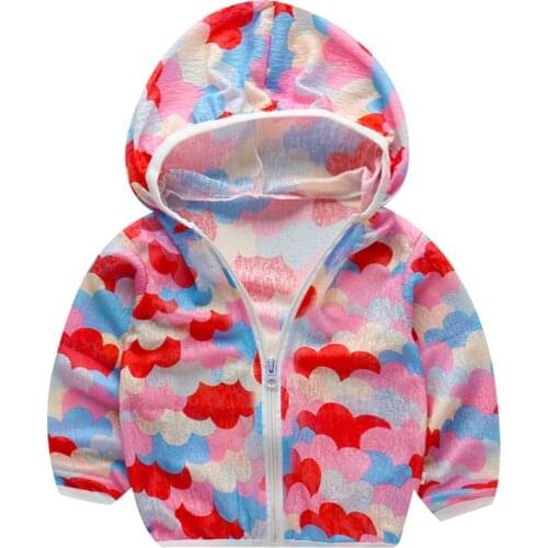 Summer Jacket Sweatshirt with Zipper Toddler Baby Boy Coat Childrens Clothing Girls Kids Teenage Clothes Outerwear Hoodies