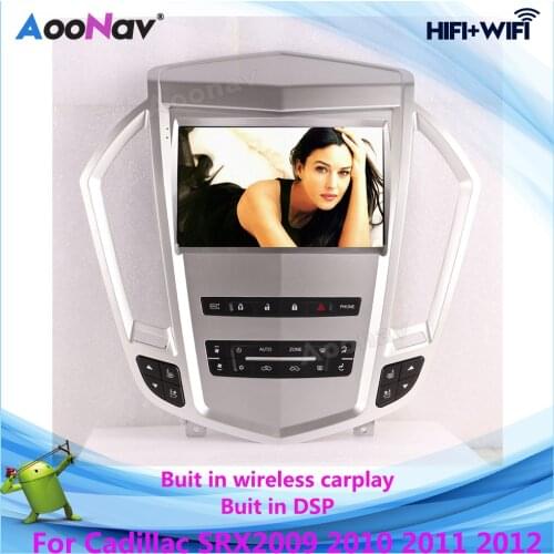 2 Din Horizontal Screen 9 inch Android Car Radio For Cadillac SRX 2009-2012 GPS Navigation Multimidia DVD Radio Audio Player