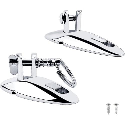 Marine Deck Side Hinge Mount Hinge Swivel Hinge for Bimini Boat Top Fitting