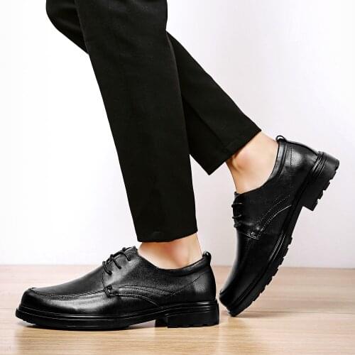 Zapatos De Hombre Casual Sapato Masculino Casual Shoes Zapatos Hombre Men Black Leather Man Fashion Cuero Shoe Mens