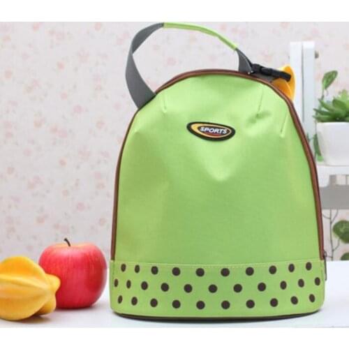 New Portable Lunch Bag Thermal Insulated Box Tote Cooler Bag Picnic Pouch Milk Insulation Bag For Women Men Kids School