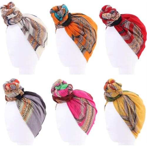 Casual Turbante African Print Head Wrap -Stretch Long Hair Scarf Turban Tie Bonnet Hijab Scarves 180x70cm Tulband