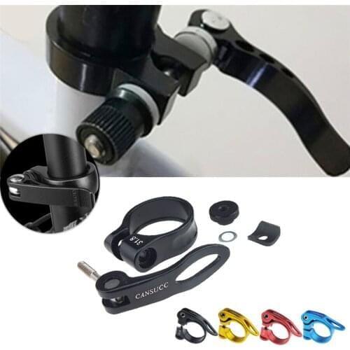 High quality bicycle seat tube clamp outdoor riding 31.8MM 27.2MM seat tube diameter matching seat tube clamp flexible