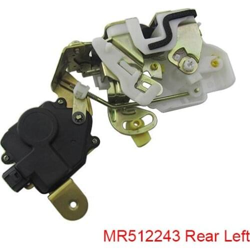 Rear Door Lock Latch Left Right for Mitsubishi Pajero Montero 3 III 1999-2006 MR512243 MR512244 V73W V74W V75W V76W V77W V78W