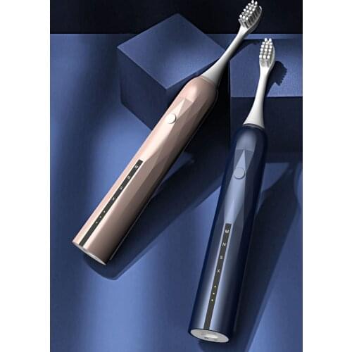 New Intelligent Whitening Sonic Electric Toothbrush 4 Mode USB Charging Ipx7 Waterproof Soft Hair Automatic Electric Toothbrush