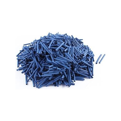 1000 Pcs Wire Wrap Assortment Set Heat Shrinkable 50mm Tube Sleeves 2 Size kit