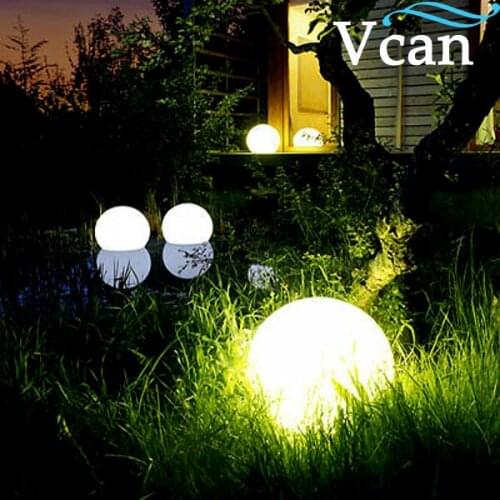 40cm PE Plastic white colourful LED Ball VC-B400