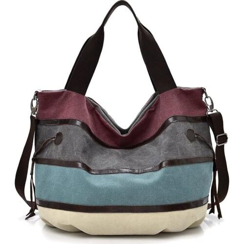 Big Purses And Handbags Luxury Designer Shoulder Bag Canvas Tote Bags For Women 2020 Luxury Handbags New Large Capacity Handbag