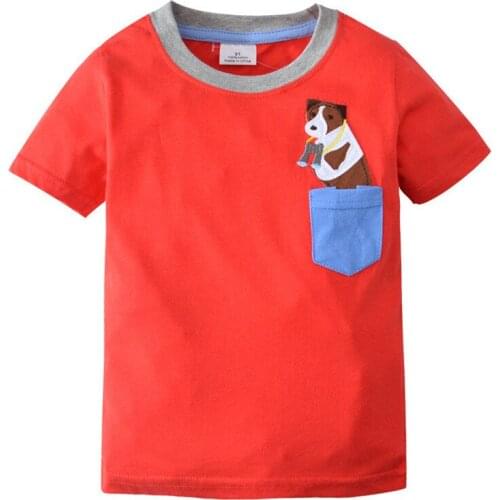 Funnygame Toddler Summer T shirts Cartoon Printed New 2020 Baby Cotton Clothing Casual Tees Tops Boys T shirts
