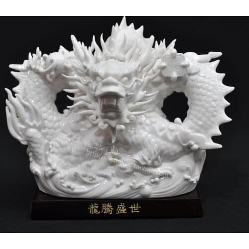 Dragon dragon art crafts decoration decoration room auspicious lucky Chinese TV cabinet