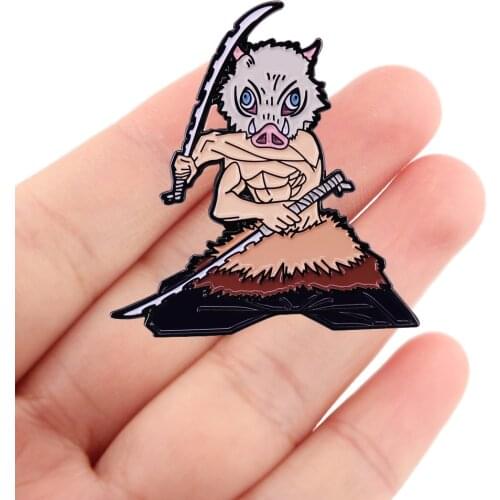 DZ2032 Japanese Anime Icons Comics Creativity Cool Hard Enamel Pin Badge Backpack Collar Lapel Jewelry Friends Birthday Gifts