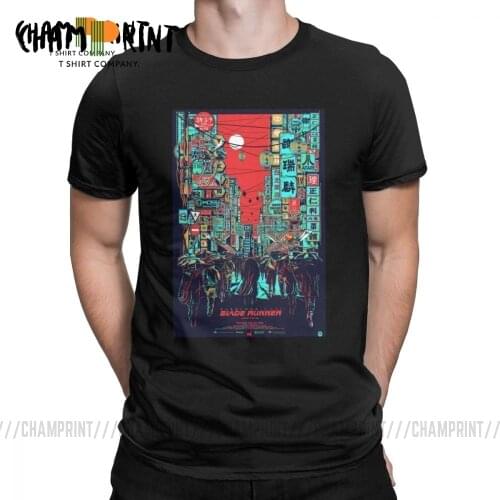 Blade Runner 2049 Movie T-Shirts Funny Fashion Print Streetwear Mens T Shirts Hipster Tees Cotton Gift Idea Clothing
