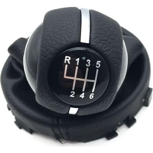 For Mini Cooper F55 F56 F54 F60 OEM 7641999 6 Speed Manual Car Gear Shift Knob Shifter Cover Gaitor Leather Boot