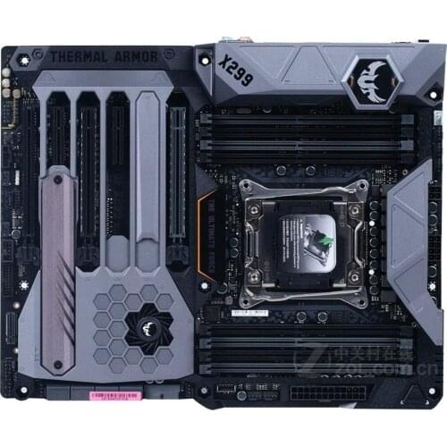 Asus TUF X299 MARK 1 X299 LGA 2066 DDR4 Dual M.2 USB 3.1 Desktop motherboard used MAINBOARD