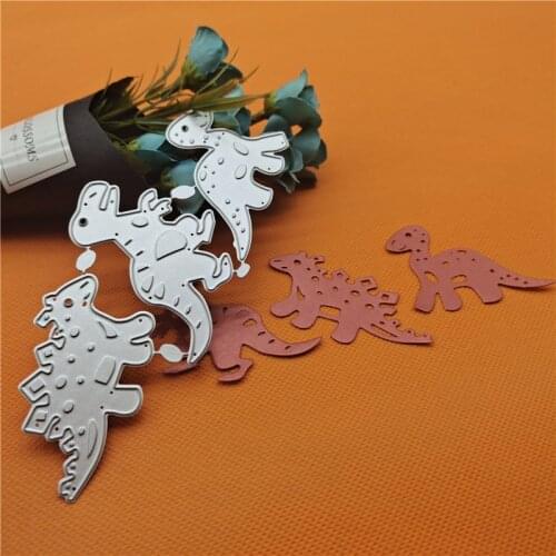 Dinosaur Metal Cutting Dies for Scrapbooking Handmade Tools Mold Cut Stencil New 2021 DIY Card Make Mould Model Craft Decoration