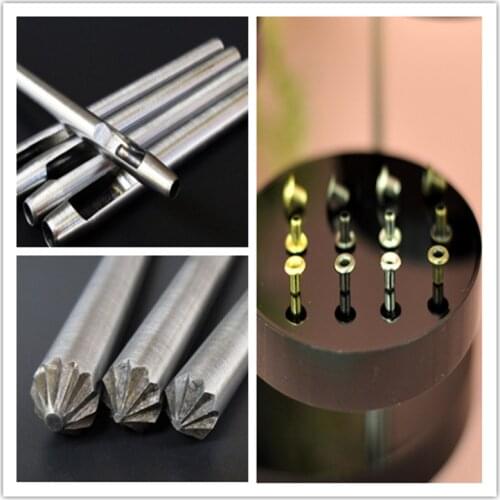 Mini Eyelets Rivet-Bag Decorative Chicken-Eye-Buckle MINI 400pcs with Tool-Kits