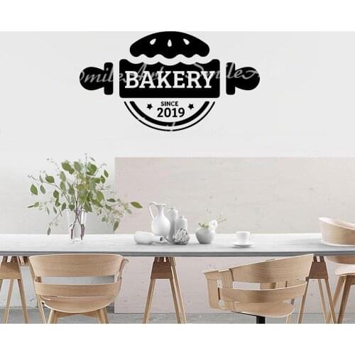Cartoon Bakery Art Sticker Waterproof Wall Stickers For Home Decor Living Room Bedroom Wall Art Sticker Murals