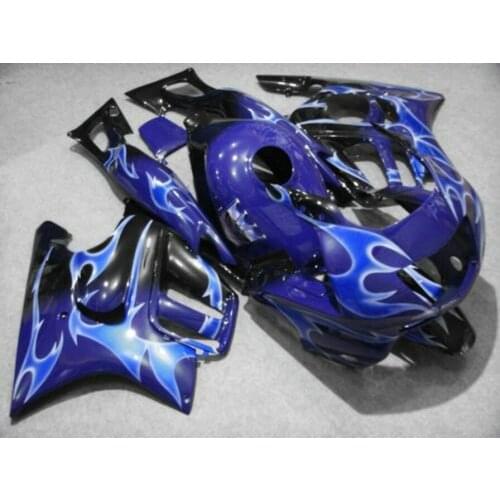 Body Kits CBR 600 F3 1997 -1998 1997 Plastic Fairings blue black CBR600 F3 1997 Motorcycle Fairing CBR600F3 97 98