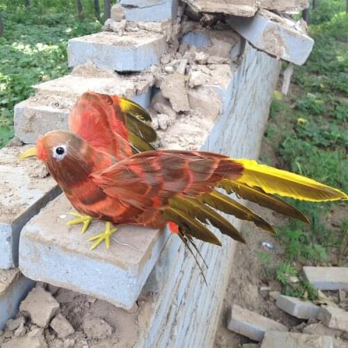 New simulation wings bird model foam&furs thrush doll gift about 22cm 2185