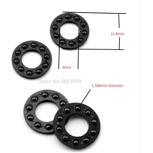 2piece New Black Flipper Ceramic Ball Bearing Quick Opening Tools FOR Knife