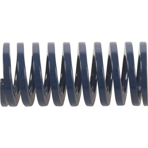 Spring metal helical 35 x 16 x 9 mm Blue