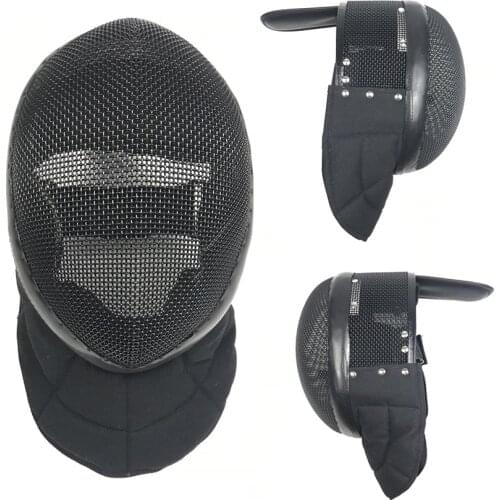 Coach mask FIE 350N with new safety backstrap system, HEMA mask with detachable and washable lining, new safe strap ststem