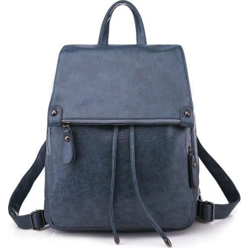 PU Ladies Backpack Women Backpacks Teenage Girls Leather Book Bags Laptop Bags Fashion Female Business Bag Cute Girls School Bag