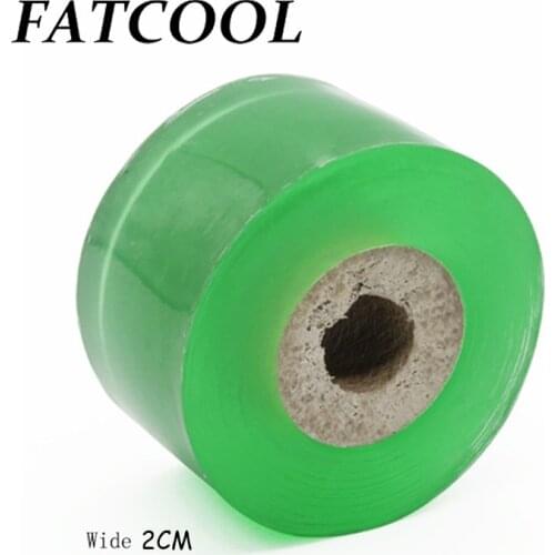 FATCOOL 1PC 2CM x 100M / 1 Roll Grafting Tape Garden Tools Fruit Tree Secateurs Engraft Branch Gardening bind belt PVC tie Tape