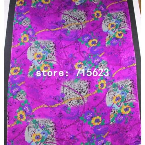 16070129 silk fabric printed silk chiffon fabric for silk dress