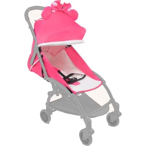 2 Pcs 175° Baby Stroller Winter Warm Seat Cushion Canopy Set Fit Babyzen Yoyo Yoya Vovo Yuyu Pram Strollers Accessories