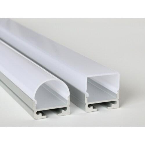 20m (20pcs) a lot, 1m per piece, Aluminum led profile for led strips light, aluminum led strip light housing