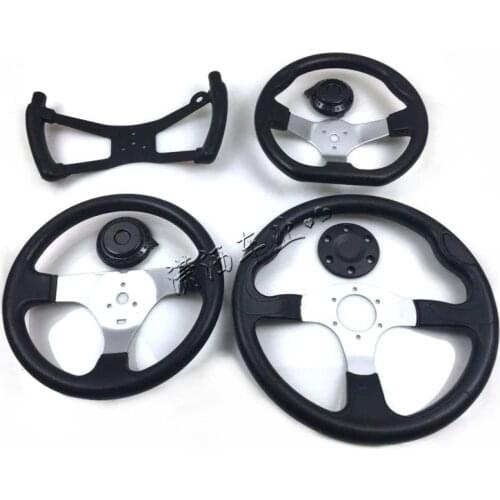 8inch 260mm 280mm Racing PU Leather Steering Wheel Aluminum Alloy Deep Corn Dish Sport Drifting Steering Wheels Universal