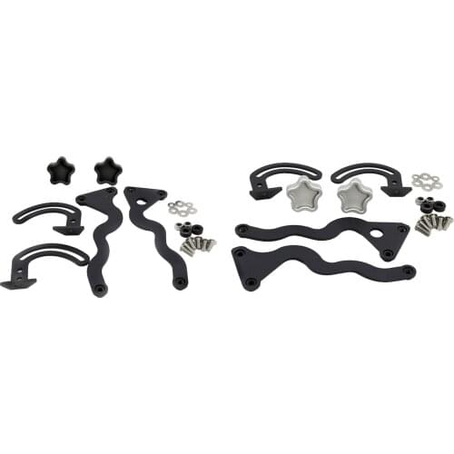 Motorcycle Windshield Bracket Replaces Part Accessories for BMW R 1200 GS Adv 2014 2015 2016 2017 2018 2019 16.5x5.6x0.6cm