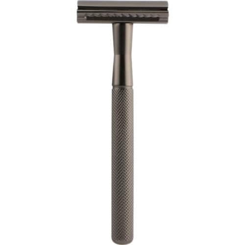 Razor Mens Double Edge Razor Classic Manual Shaver Alloy Head Metal Razor for Shaving or Hair Removal