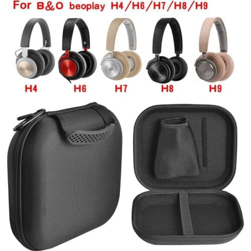 2018 Newest Nylon Portable Headphone Carry Case for B&O BeoPlay H2 H4 H6 H7 H8 H9 Headphones Headset Earphone Cover Box Hard Bag