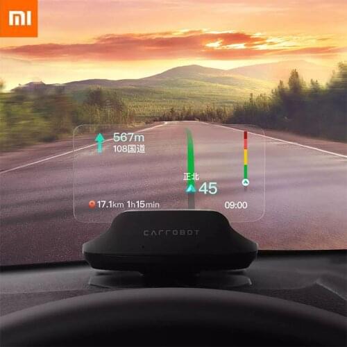 Xiaomi carrobot intelligent HUD intelligent dazzle version HD vehicle head up display OBD multi-function projector