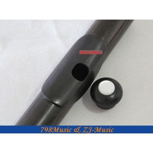 PROFESSIONAL African Blackwood Grenadilla Flute-C foot-Open Hole-Split-E-Inline-G-American Headjoint-NO.1