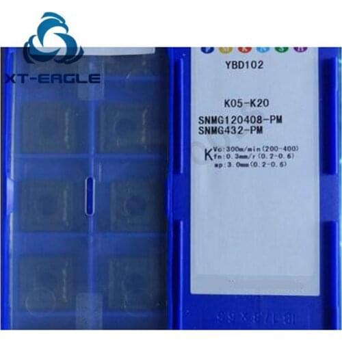 SNMG120408-PM YBD102 Free shipping! 100% Original brand CNC blade