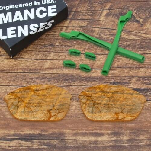 ToughAsNails Resist Seawater Corrosion Replacement Lenses and Rubber Kit for Oakley Half Jacket 2.0 Sunglasses