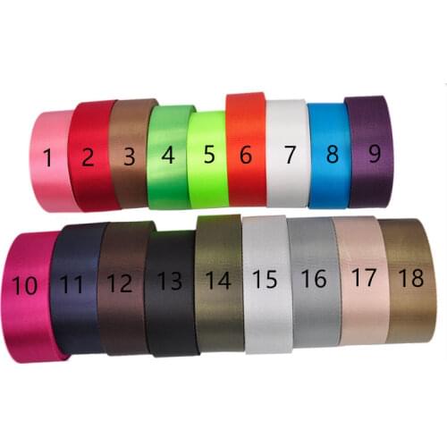 High quality 1.5 inch 50 yards black encryption nylon webbing ribbon bias tape for bags and handmade accessories Free shipping