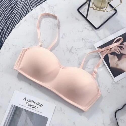 Female Summer Tube Top Invisible Bras Push Up Wireless Bras Fashion Sexy Lingeries Women Underwear