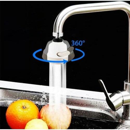 Faucet Boost Three-Speed Adjustment Splash-Proof Nozzle Household Tap Water Shower Water-Saving Rotating Filter