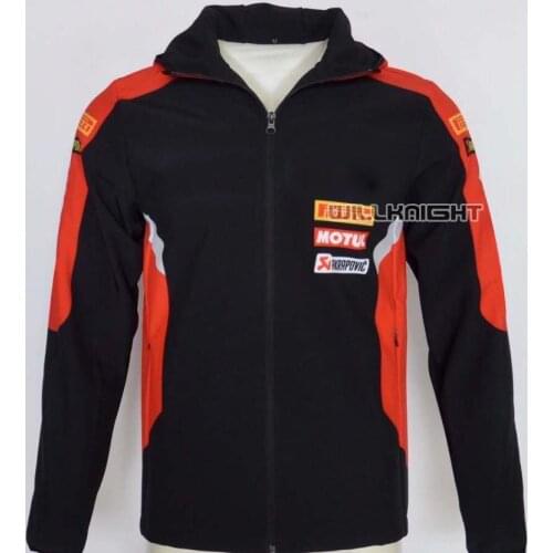 MTB ATV Bike Riding Full Zip Fleece For Suzuki Sweatshirt Motorbike Motorcycle Hoodie Motocross Racing Black Sweater