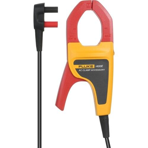 Fluke I400E 400A AC Current Clamp 4mm Banana Plug For Multimeter 15B 17B 101