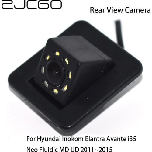ZJCGO Car Rear View Reverse Back Up Parking Waterproof Camera For Hyundai Inokom Elantra Avante i35 Neo Fluidic MD UD 2011~2015